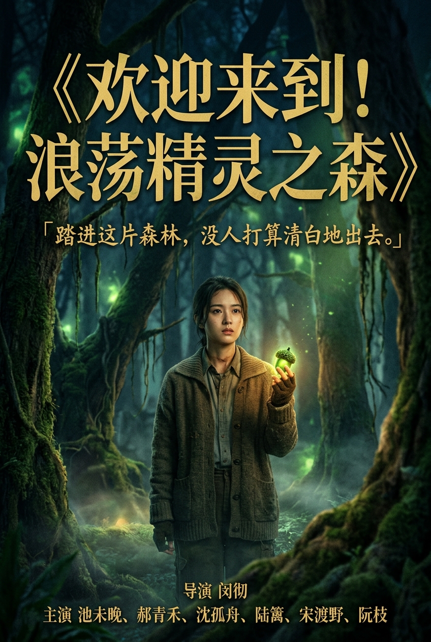 《欢迎来到!浪荡精灵之森》海报